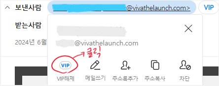 VIP 지정 버튼 가이드